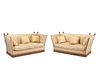 A pair of Knole sofas