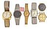 A lot of twelve Atlantic and Tissot wrist watches