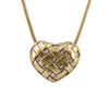 18k Gold & Diamonds Heart Necklace