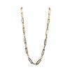 Modern 14k Gold Chain Necklace