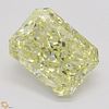3.56 ct, Natural Fancy Light Yellow Even Color, SI1, Radiant cut Diamond (GIA Graded), Appraised Value: $74,700 