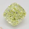 1.80 ct, Natural Fancy Yellow Even Color, VS1, Cushion cut Diamond (GIA Graded), Appraised Value: $32,400 