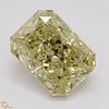 1.50 ct, Natural Fancy Brownish Yellow Even Color, IF, Radiant cut Diamond (GIA Graded), Appraised Value: $19,500 