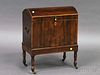 Regency-style Inlaid Mahogany Dome-top Cellaret on Stand