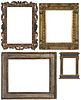 Collection of Four Gilt Wood Italian Frames