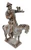Early Chinese Pottery Figure Riding Horse