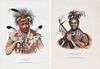 Two McKenney and Hall Native American Prints 