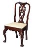 George II Carved Mahogany Side Chair