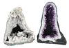 Two Geode Cathedrals