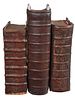Three Leatherbound 18th Century Bibles