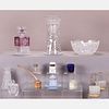 A Miscellaneous Collection of Glass, Ceramic and Stone Inkwells, 20th Century,
