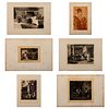 6pc Engraving, Photogravure and Etching Art Prints