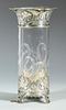 Gorham Sterling & Glass Vase