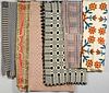 Southern Coverlets & Quilt Top, 6 items