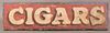 Antique Painted Wood Cigar Trade Sign.