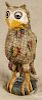 Walter Gottshall, carved and painted bird, initialed and dated '79, 6'' h.