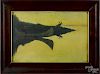 Frederic Remington, two color lithographs, 20th c., one titled Coming to the Call