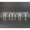 Lalique Champagne / Tall Sherbet Glasses