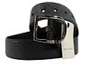 Gucci Micro Guccissima Soft Black Leather Belt