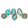 Navajo Turquoise Rings