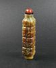 Chinese Jade"Cong"Shaped Snuff Bottle,Ming Dynasty