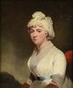 school of GILBERT STUART (American 1755-1828) A PAINTING, "Portrait of a Lady in White," POSSIBLY 18TH/19TH CENTURY,