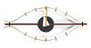 George Nelson Eye Wall Clock Vitra Design Museum