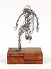Fran Venardos Gialamas 1950s wire sculpture Figure in Motion