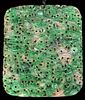 An Antique Chinese  Green Jade Pendant Plaque