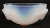 George Bucquet Opalescent Art Glass Center Bowl