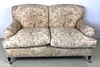 George Smith Floral Upholstered 2- Seater Sofa