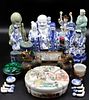 Large Grouping of Oriental Porcelain and Cloisonne