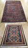 1 Antique Kazak Style and 1 Antique Sarouk Carpet.