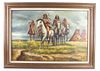 Troy Anderson Original Oil of Native Americans