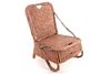 Woven Rattan Picnic Chair & Storage c. 1890-1910
