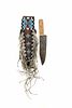 Kiowa Beaded Dag Knife Sheath & Trade Knife