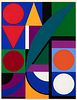 Auguste Herbin, Untitled (Geometric Composition)
