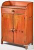 Pennsylvania painted pine jelly cupboard, 19th c.