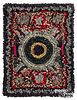 Shirred rag rug, ca. 1900