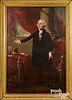 Early oil on canvas reedition of Washington