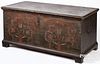 Pennsylvania painted dower chest, dated 1785