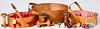 Shaker bentwood sewing baskets