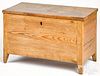 Southern hard pine miniature blanket chest, 19th c