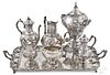 New York silver tea and coffee service