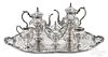 Fisher sterling five piece tea and coffee service