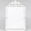 Large Venetian Etched Glass Mirror