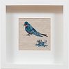 Set of Seven Embroidered Pictures of Various Birds, for Coral & Tusk