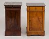 Two Victorian Bedside Cupboards