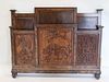 Antique Highly & Finely Carved Chinese Hardwood