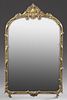 Rococo Style Carved Gilt Wood Mirror, 20th c., by